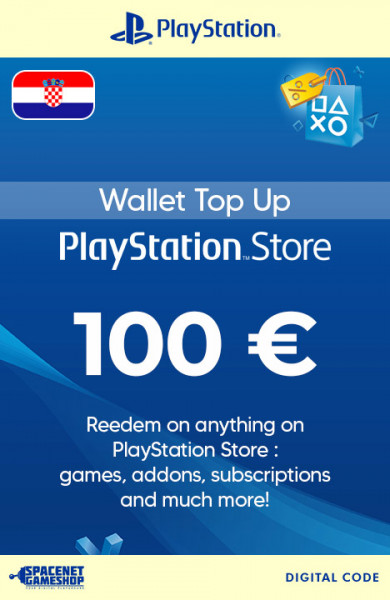 PSN Card €100 EUR [HRK]